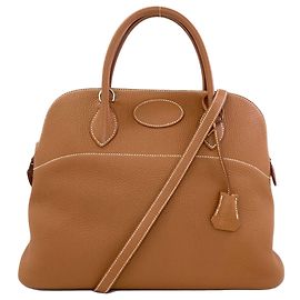 Hermès Sac à main Hermes Bolide 35 Doré