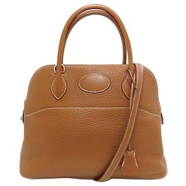 Hermès Hermes Bolide 31 Handtasche in Gold Golden