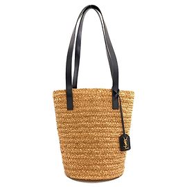 Yves Saint Laurent Basket Bag Panier Small Tote Braun Schwarz