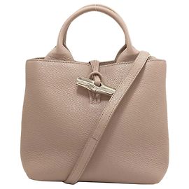 Longchamp Le Roseau 2-Way Handbag Grey