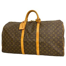 Louis Vuitton Boston Monogram Keepall 60 Marrom