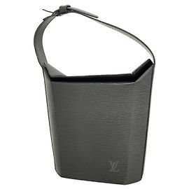 Louis Vuitton Epi Sac Sole Shoulder Bag M80161 Noir Noir