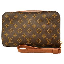 Pochette Louis Vuitton Monogram Orsay Marron