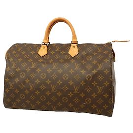Bolsa Louis Vuitton Monogram Speedy 40 Marrom