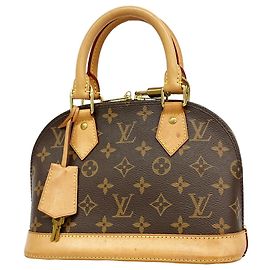 Borsa Louis Vuitton Alma BB Monogram Marrone