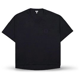 T-shirt Loewe Anagram in cotone nera Nero