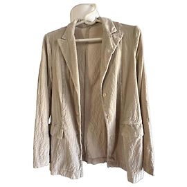 Autre Marque Blazer Transit in viscosa e cotone beige Beige