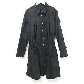 HaaT ISSEY MIYAKE Abrigo vestido Negro