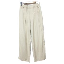 Autre Marque STATE OF MIND Pantalones Easy de lino Beige Otro