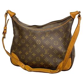 Sac à épaule Louis Vuitton Monogram Boulogne 30 Marron