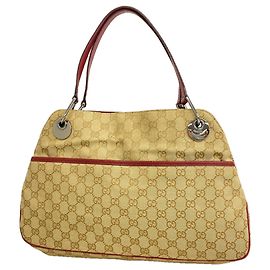 Borsa Tote Gucci GG Canvas Beige