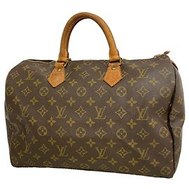 Borsa Louis Vuitton Monogram Speedy 35 Marrone