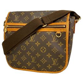 Louis Vuitton Monogram Bosphore PM Shoulder Bag Brown