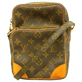 Bolso de hombro Louis Vuitton Monogram Amazon Castaño