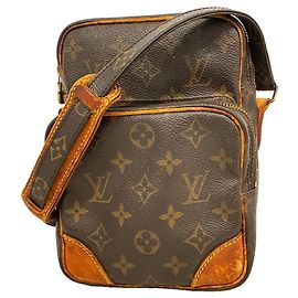 Borsa a tracolla Louis Vuitton Monogram Amazon Marrone