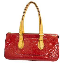 Borsa Louis Vuitton Vernis Rosewood Avenue Rosso