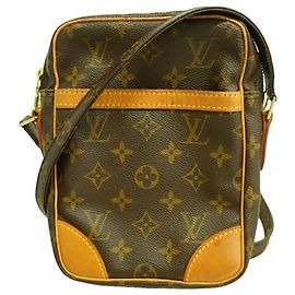 Borsa a tracolla Louis Vuitton Monogram Danube Marrone