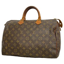 Bolsa Louis Vuitton Monogram Speedy 35 Marrom