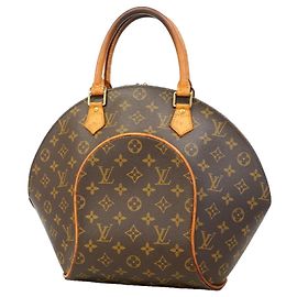 Borsa Louis Vuitton Monogram Ellipse MM Marrone