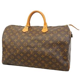 mala Louis Vuitton Monogram Speedy 40 Marrom