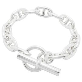 Hermès Pulsera Hermes Chaine d'Ancre GM Silver Otro