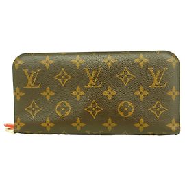 Louis Vuitton Monogram Portefeuille Insolite Long Wallet Roja