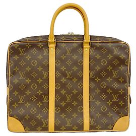 Borsa Portedocuments Voyage Louis Vuitton Monogram Marrone