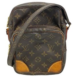 Louis Vuitton Monogram Amazon Shoulder Bag Brown