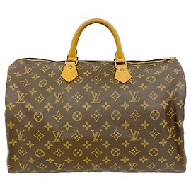 Borsa Louis Vuitton Monogram Speedy 40 Marrone