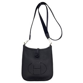 Hermès Borsa a tracolla Hermes Evelyne TPM Nero