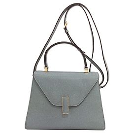 Bolso 2-Way Mini Iside Valextra Azul claro