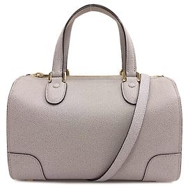 Valextra Babila Mini 2-Way Handbag Grey