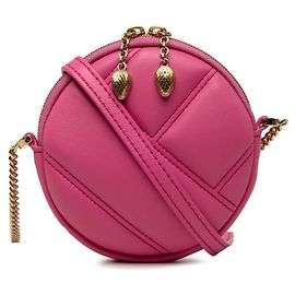 Bulgari Bvlgari Serpenti Cabochon Mini Pouch Rose