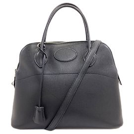 Hermès Borsa Hermes Bolide 31 in pelle Epsom nera Nero