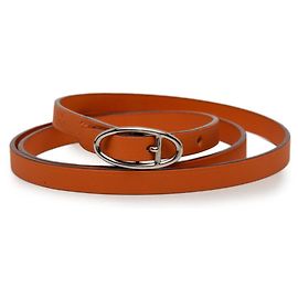 Hermès Pulsera Hermes Api Triple Strand Naranja