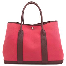 Hermès Bolso Hermes Garden Party PM en Rosa Rosa