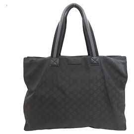 Borsa Tote Gucci 449176 Outlet GG Nero