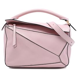 Bolso Puzzle LOEWE Medium de piel de ternera rosa Rosa