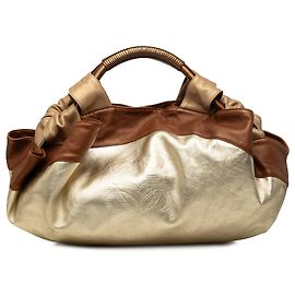LOEWE Gold Tricolor Nappa Aire Dourado Outro