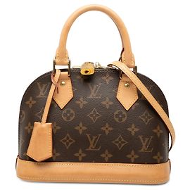 Louis Vuitton Brown Monogram Alma BB Marrom