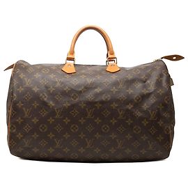 Louis Vuitton Brown Monogram Speedy 40 Marron