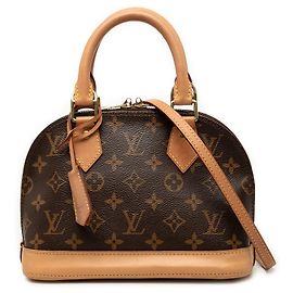Louis Vuitton Brown Monogram Alma BB Marrom