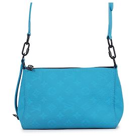 Louis Vuitton Monogram Shoulder Bag Black Monogram