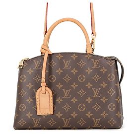Bolsa Louis Vuitton Monogram Petit Palais PM Bordeaux Monograma