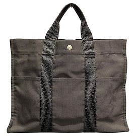 Hermès Borsa Tote Hermes Herline MM Marrone