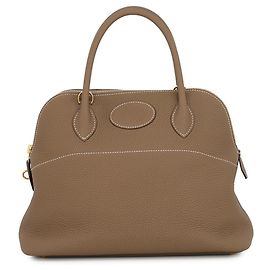 Hermès Bolsa de mão Hermes Bolide 31 Taupe