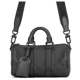 Louis Vuitton Keepall Bandoulière 25 Monogram Handbag Black