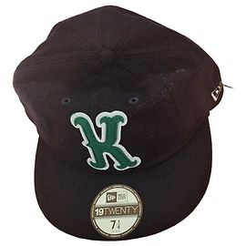 Kitsune Maison Kitsuné Parisien Navy Blue Baseball Cap Blue Green