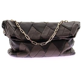 Autre Marque Borsa ROMBO STUDIO RECO in pelle marrone Marrone