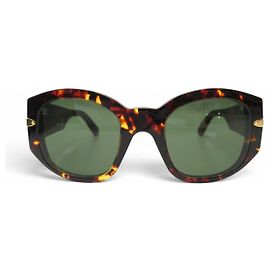 NEW LOUIS VUITTON CAT EYE SUNGLASSES TORTOISE SHELL Z1292W Brown